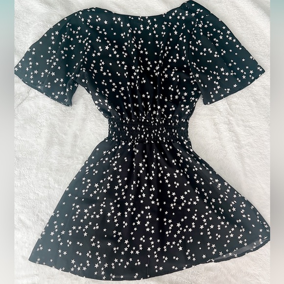 SOLD Star Patterned Ruffle Dress - Picture 2 of 3